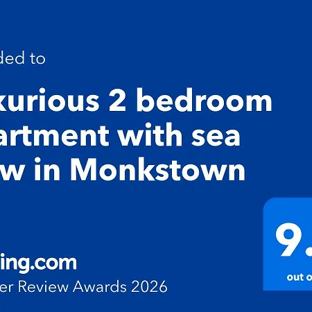 Luxurious 2 Bedroom With Sea View In Monkstown Apartamento Blackrock (Dublin)